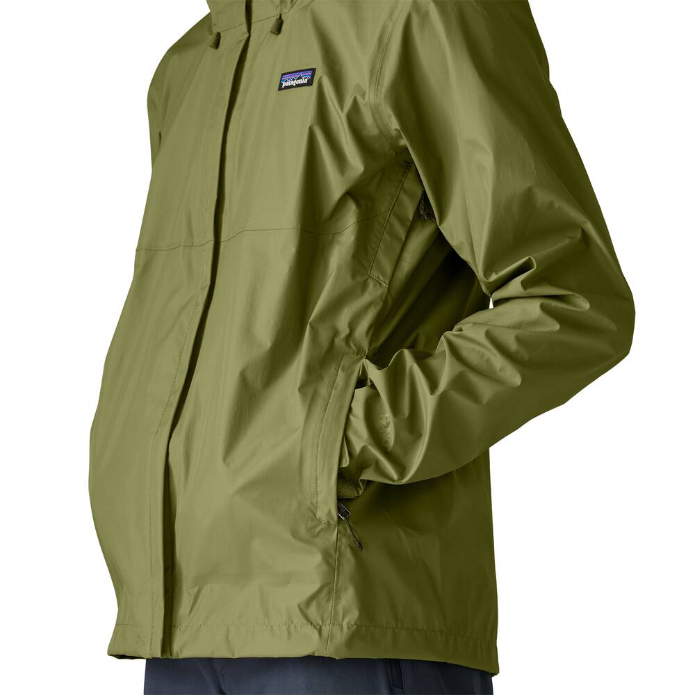 Men's 3-Layer Waterproof Rain Jacket - Gray