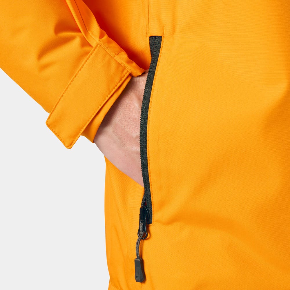 Men's Fleece-Lined Sailing Jacket - White