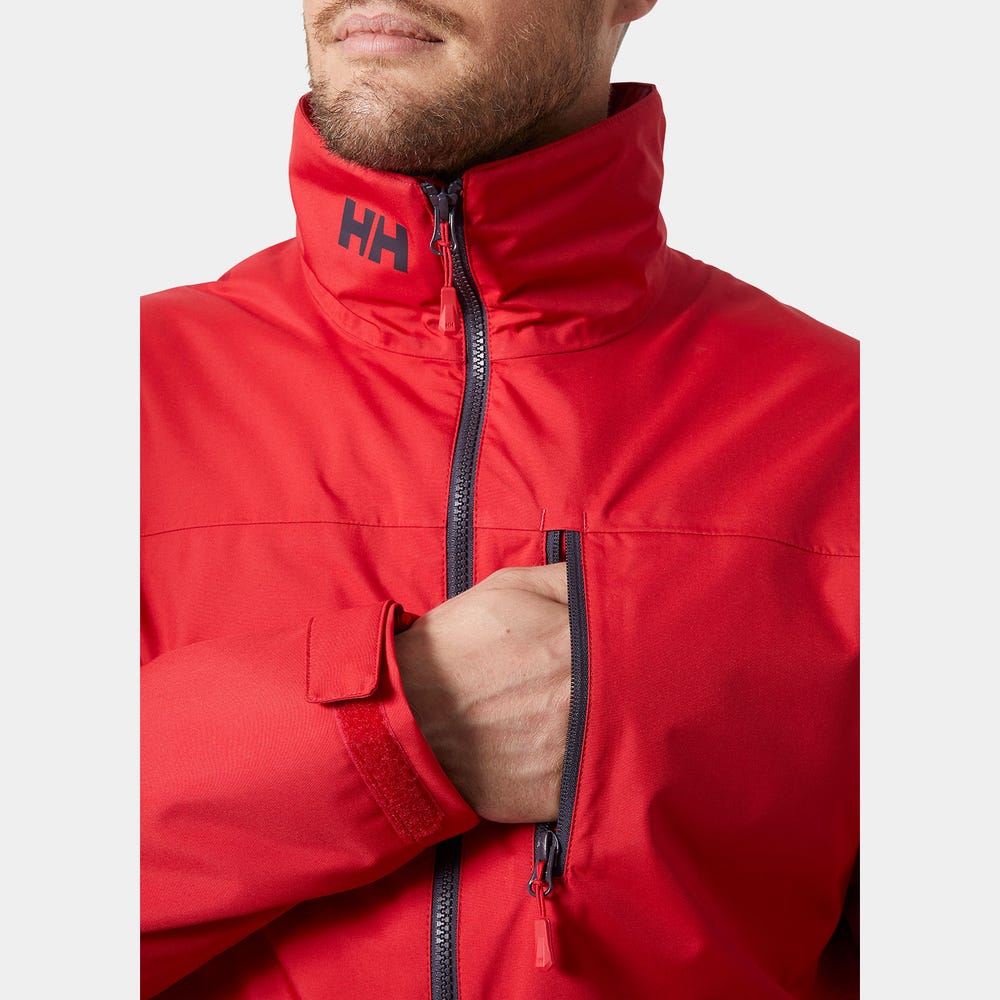 Men's Fleece-Lined Sailing Jacket - White