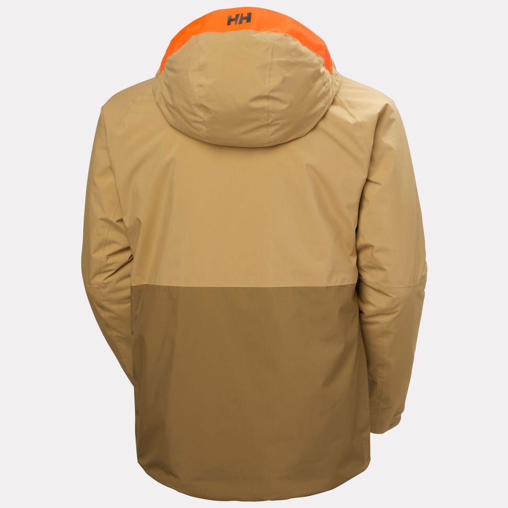 Men's Insulated Waterproof Ski Jacket - Green