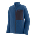 Used Men's Stretch Fleece Jacket - Navy