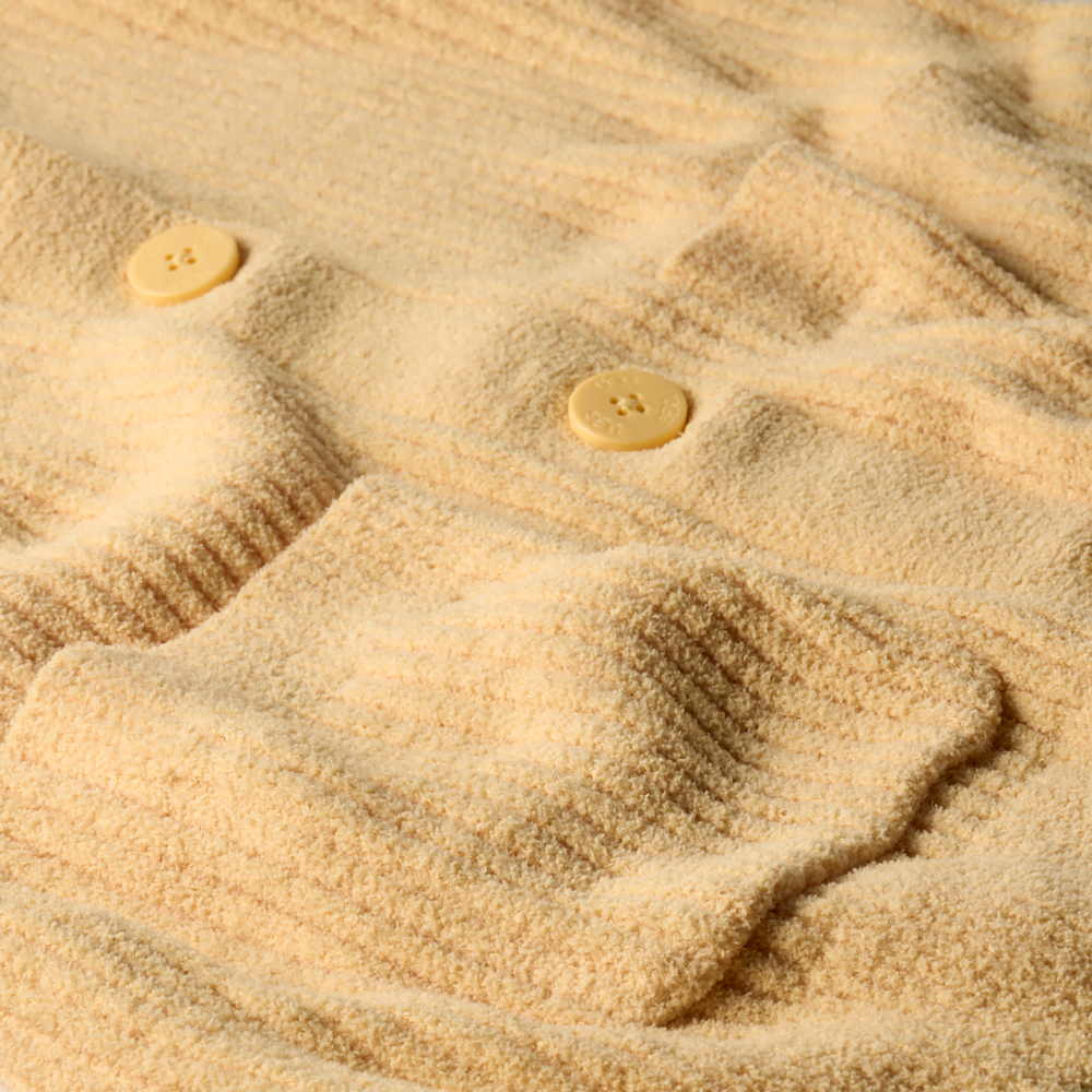 Women's Lightweight Collared Cardigan - Sand