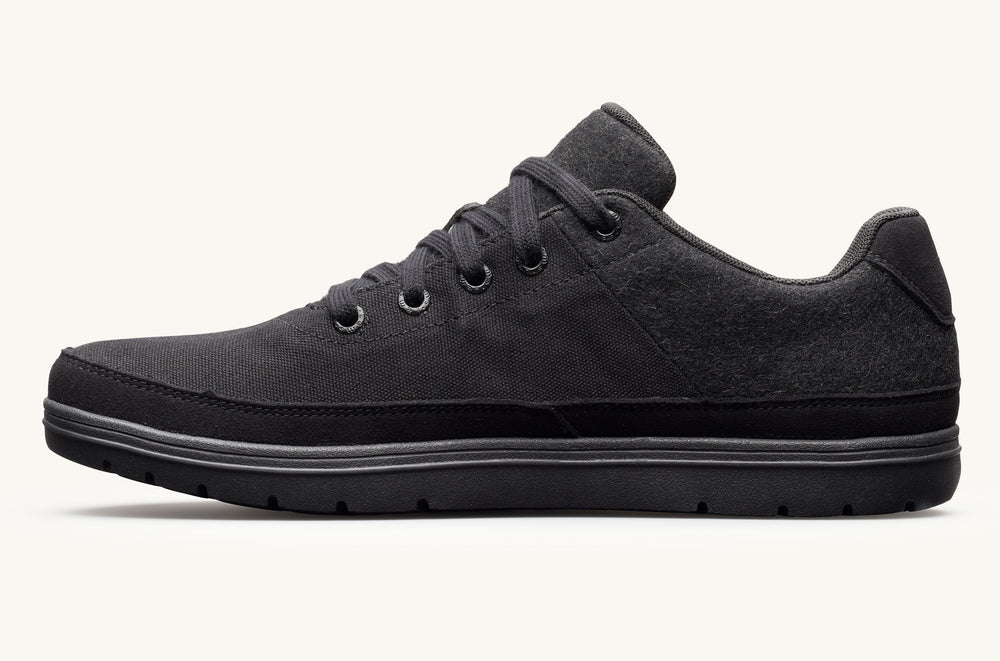 Women's Canvas & Wool Sneaker - Vanilla