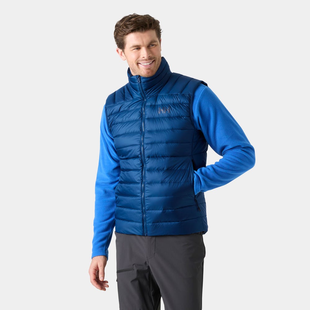Men's Packable Down Vest - Black