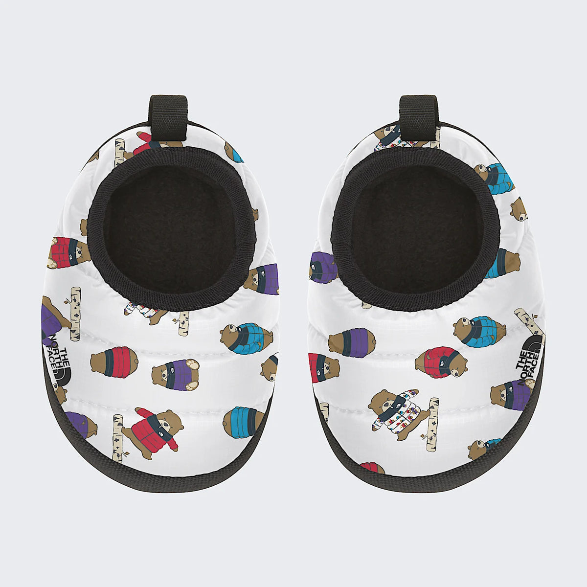 Baby Insulated Mule Slippers - Bear Print
