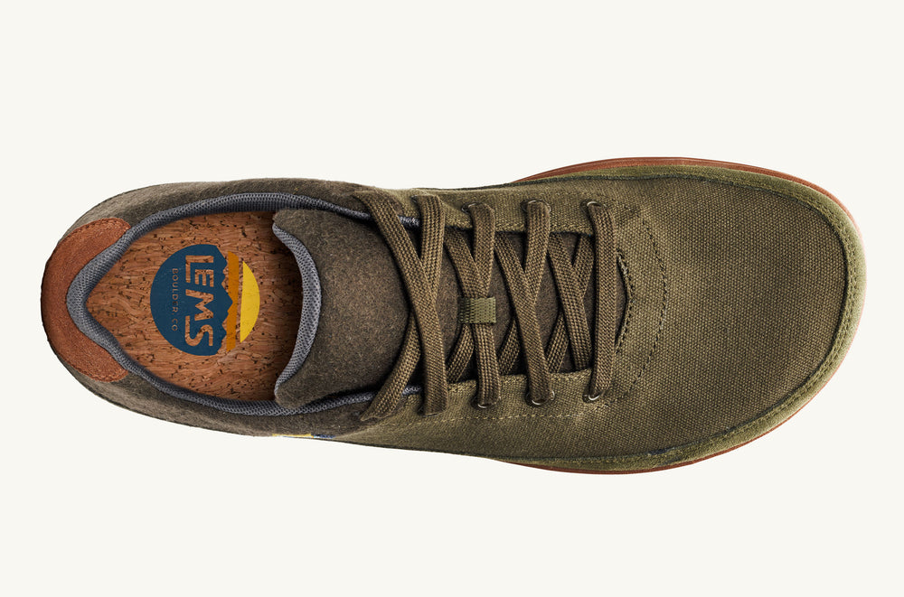 Women's Canvas & Wool Sneaker - Vanilla