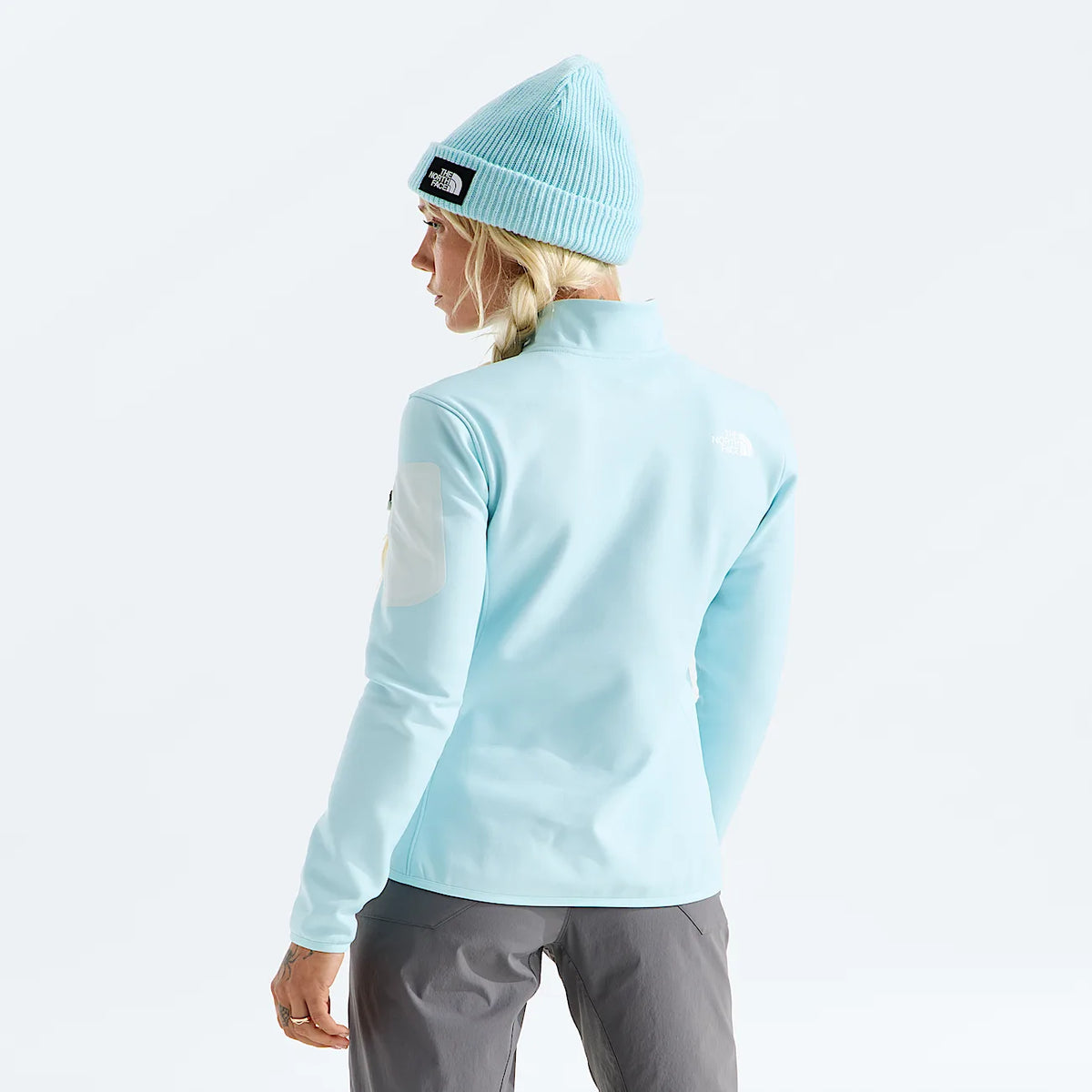 Women's Full-Zip Fleece Jacket - Blue