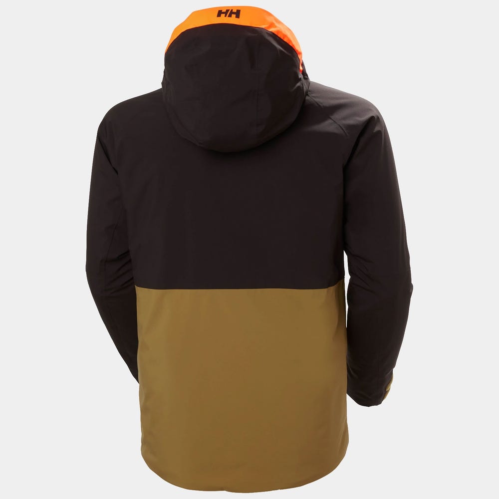 Men's Insulated Waterproof Ski Jacket - Green