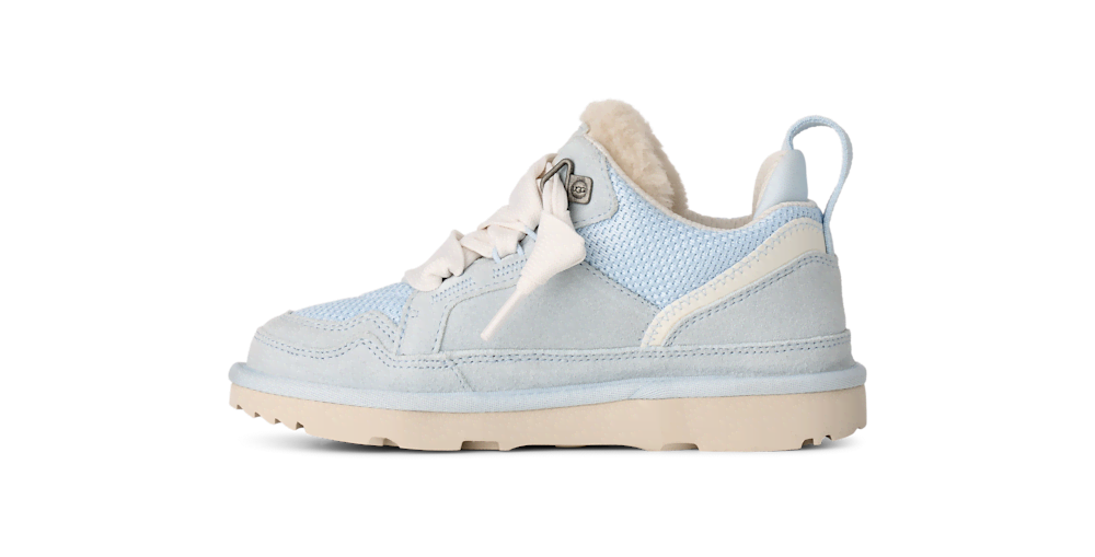 Kids' Suede Mesh Sneaker - Dusted Iris