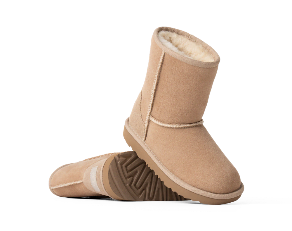 Kids' Sheepskin Boot - Black