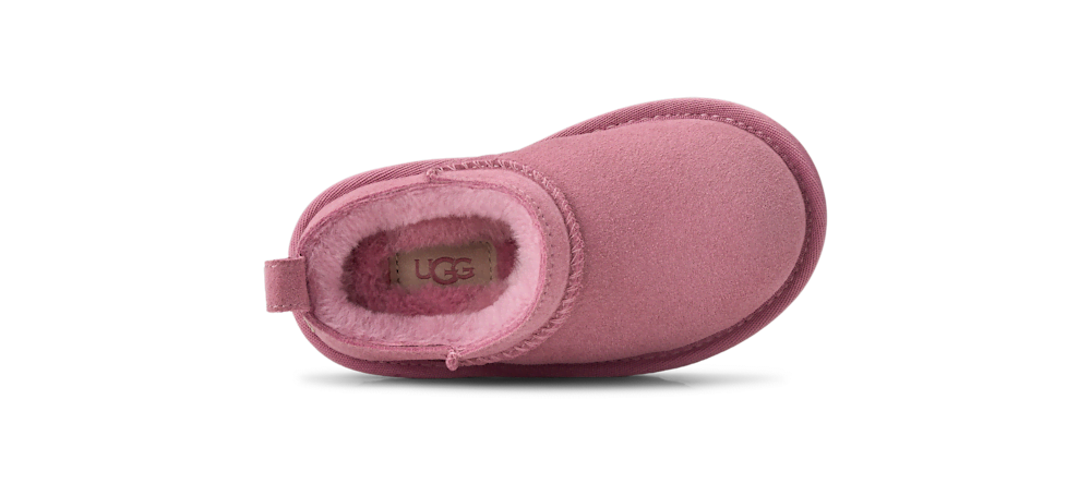Toddler Water-Resistant Suede Boot - Dusty Orchid