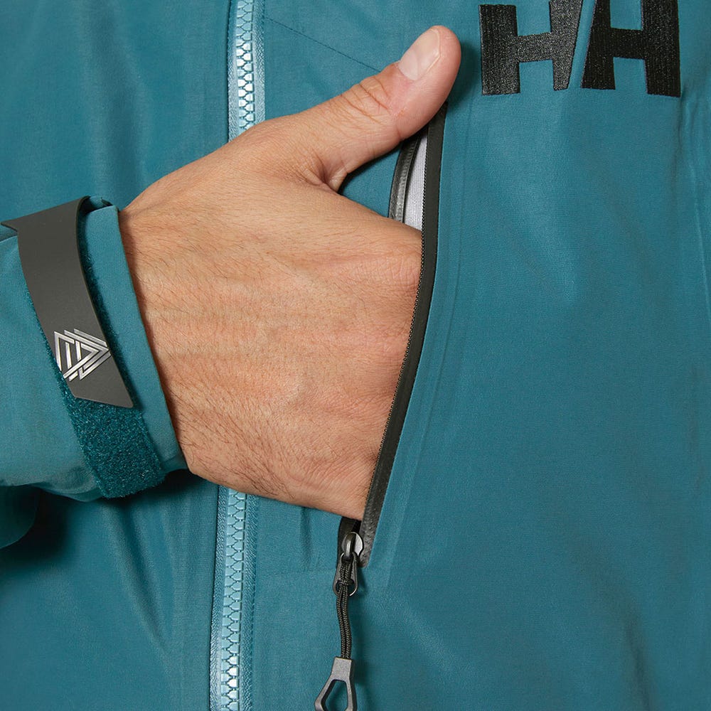 Men's 3-Layer Waterproof Shell Jacket - Blue