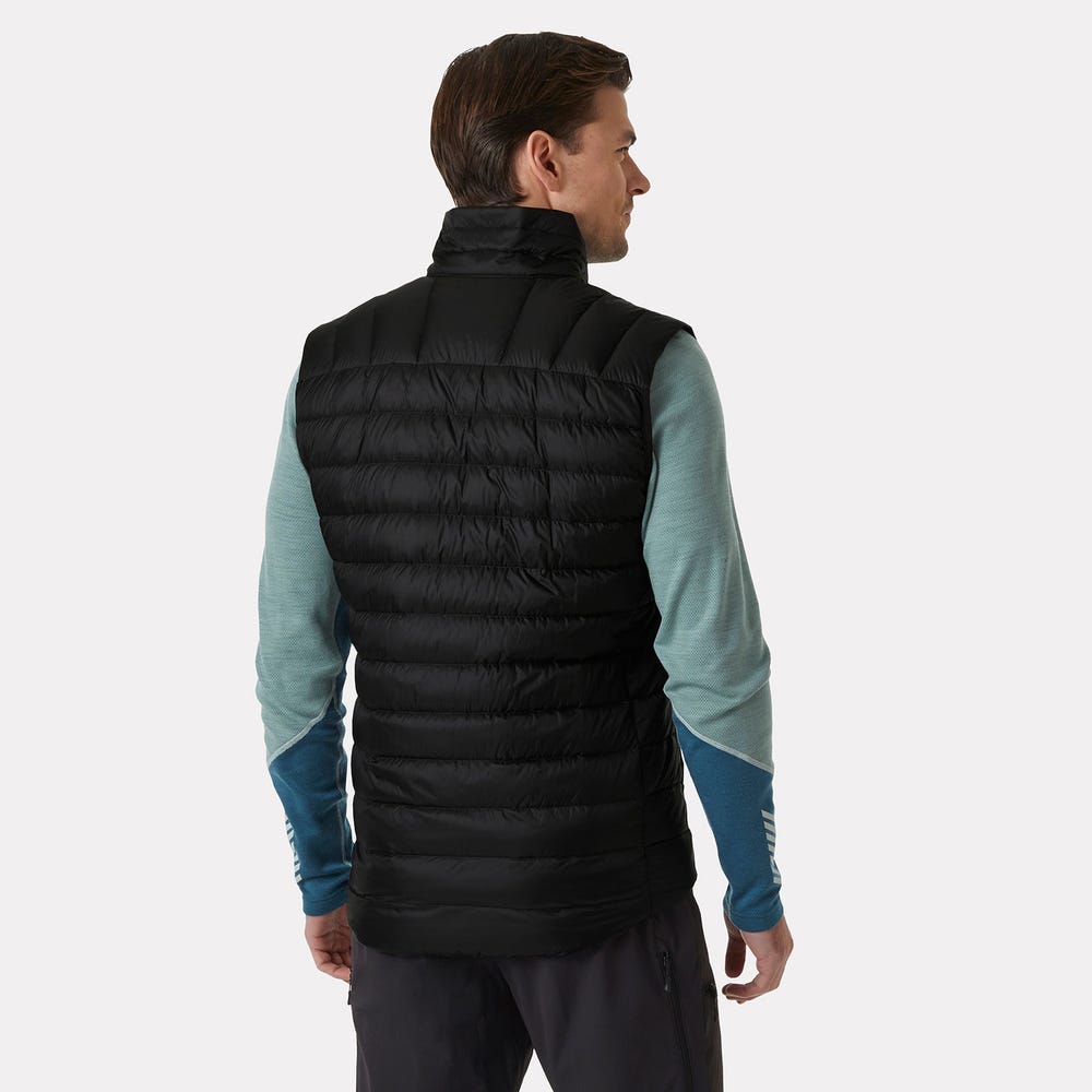 Men's Packable Down Vest - Black