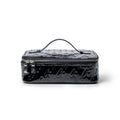 Medium Mirrored Toiletry Bag - Black