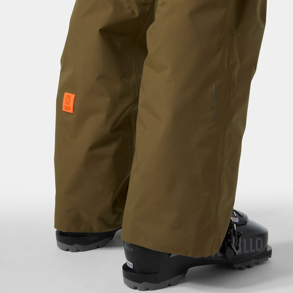 Men's Insulated Cargo Ski Pants - Violet
