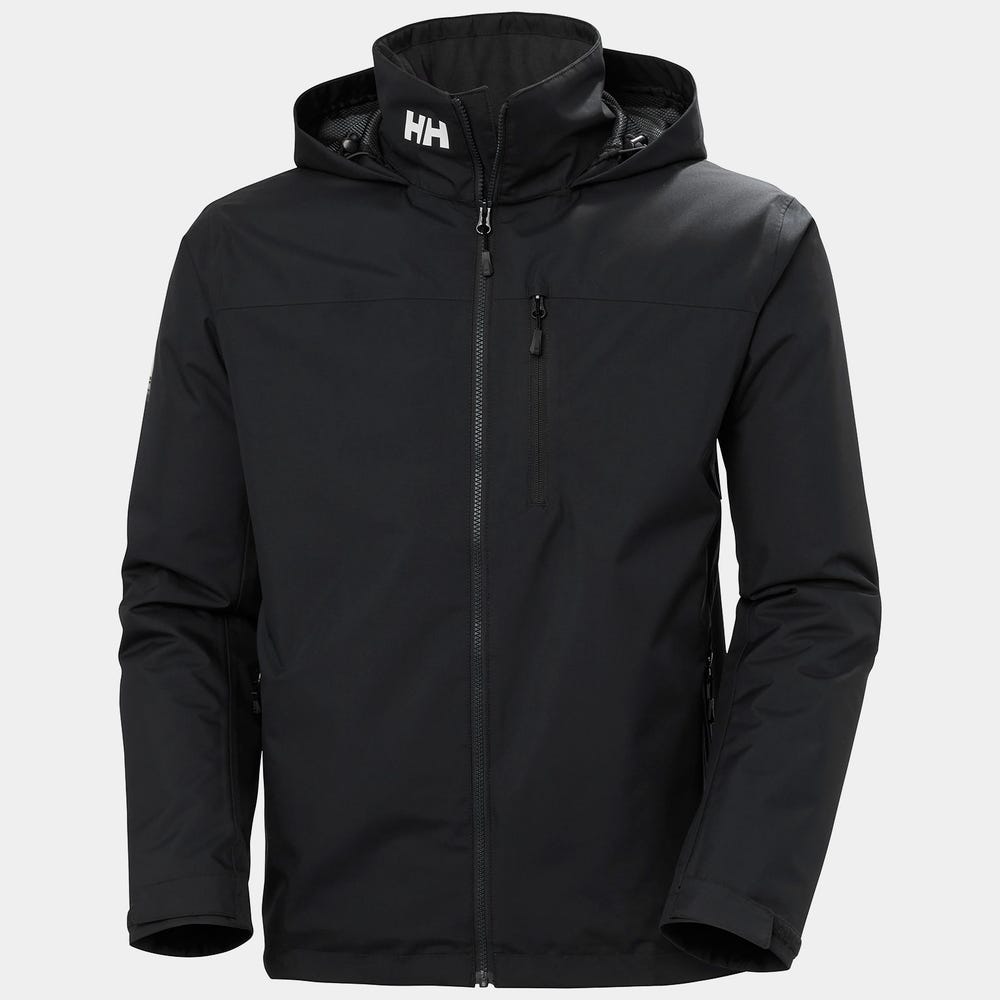 Men's Hooded Insulated Sailing Jacket - Navy