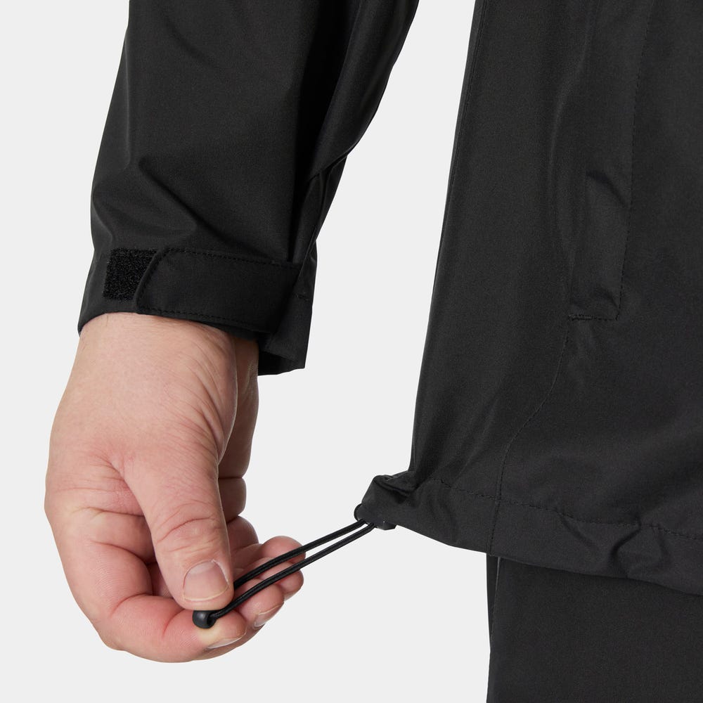 Men's Waterproof Rain Jacket - Mustard