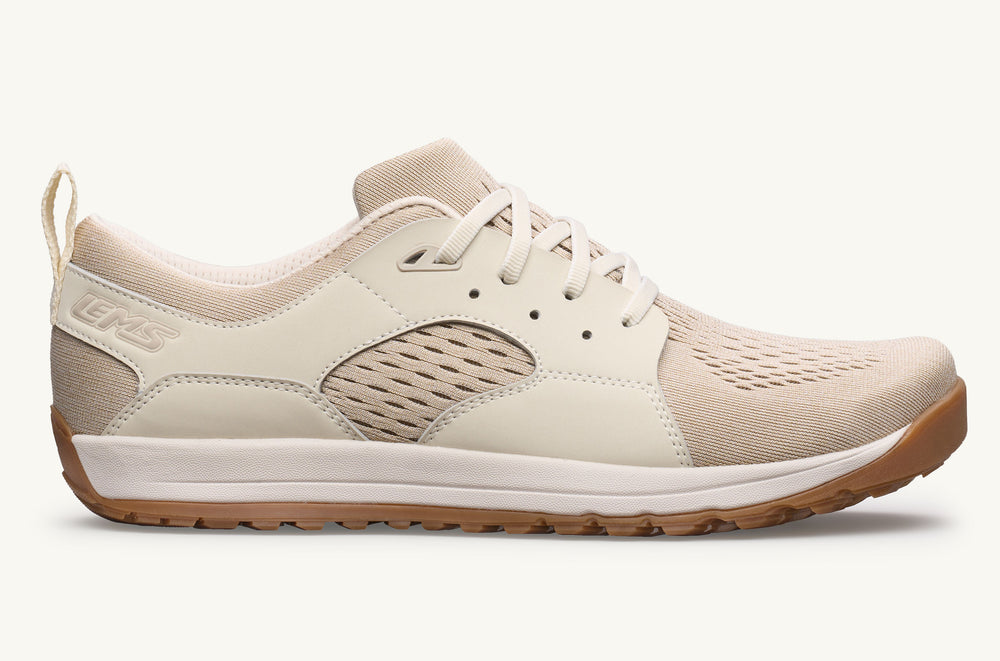 Women's Mesh Athletic Sneaker - Sand