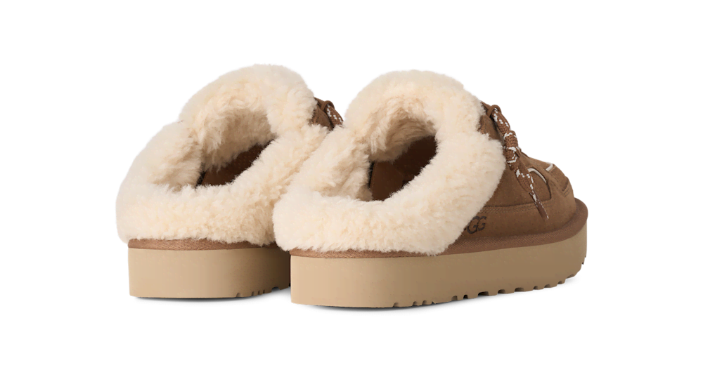 Women's Suede Sneaker Mule - Moonlight