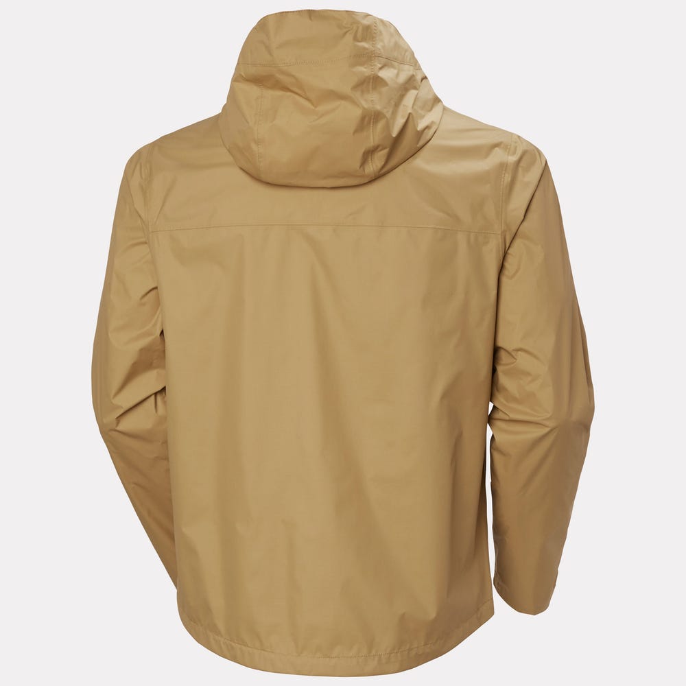 Men's Packable Waterproof Shell Jacket - Green