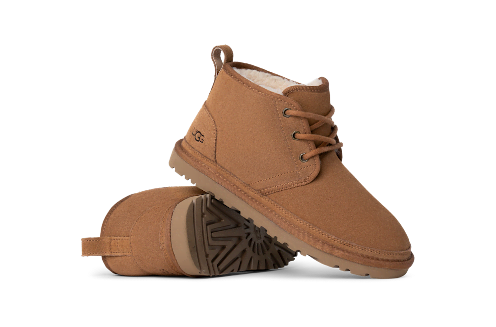 Women's Suede Lace-Up Chukka Boot - Chestnut