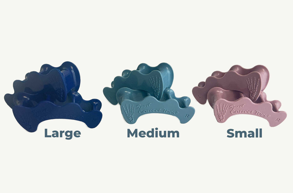 Sport Toe Spacers - Large Galaxy Blue