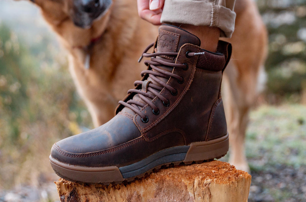 Men's Waterproof Hiking Boot - Brown