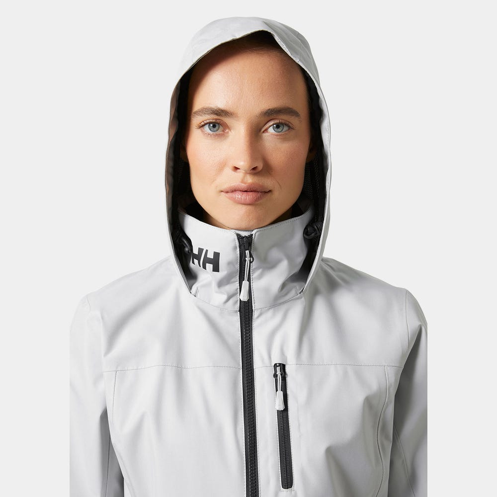 Women's Hooded Sailing Rain Jacket - Black