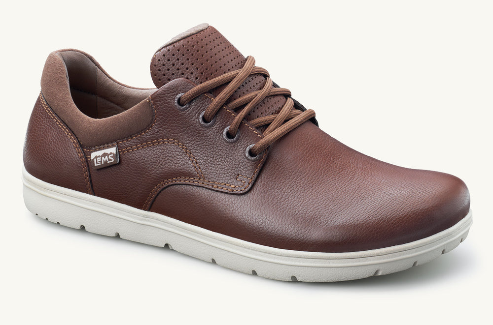 Men's Leather Oxford Shoe - Black