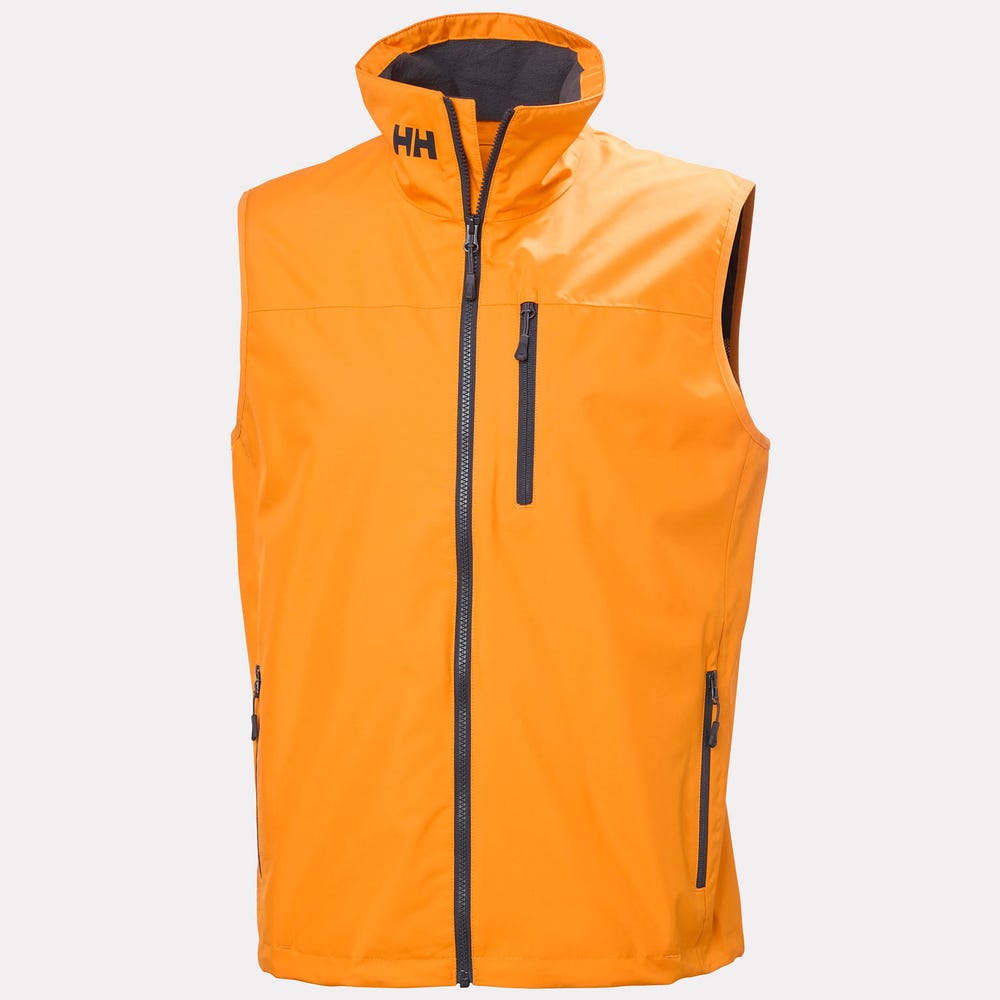 Men's Waterproof Sailing Vest - Orange