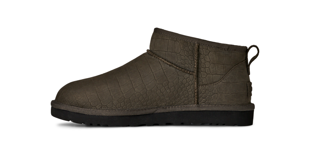 Men's Embossed Nubuck Mini Boot