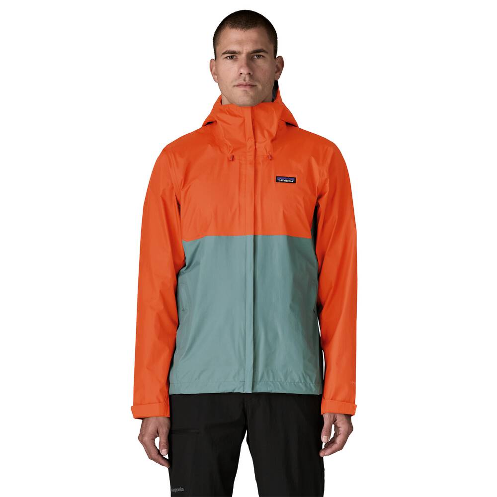 Men's 3-Layer Waterproof Rain Jacket - Gray