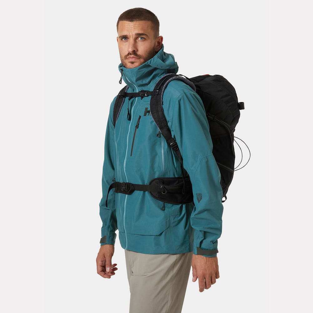 Men's 3-Layer Waterproof Shell Jacket - Blue