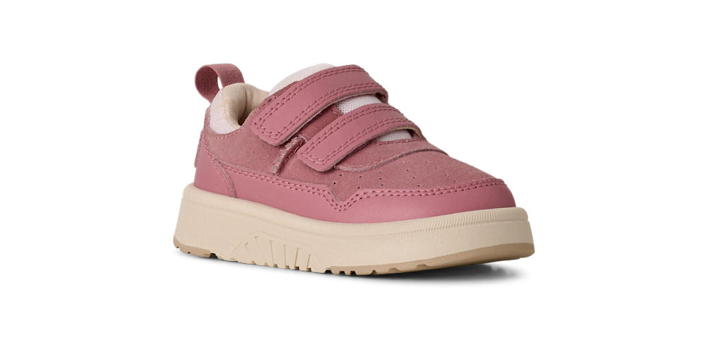 Toddler Suede Hook-And-Loop Sneaker - Chestnut