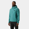 Men's Stretch Hooded Softshell Jacket - Black