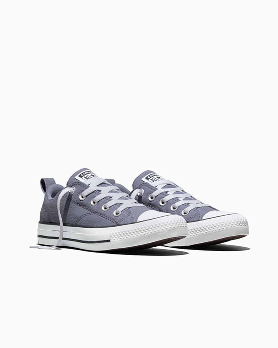 Kids' Canvas Low Top Sneaker - Thunder Whale/White/Black