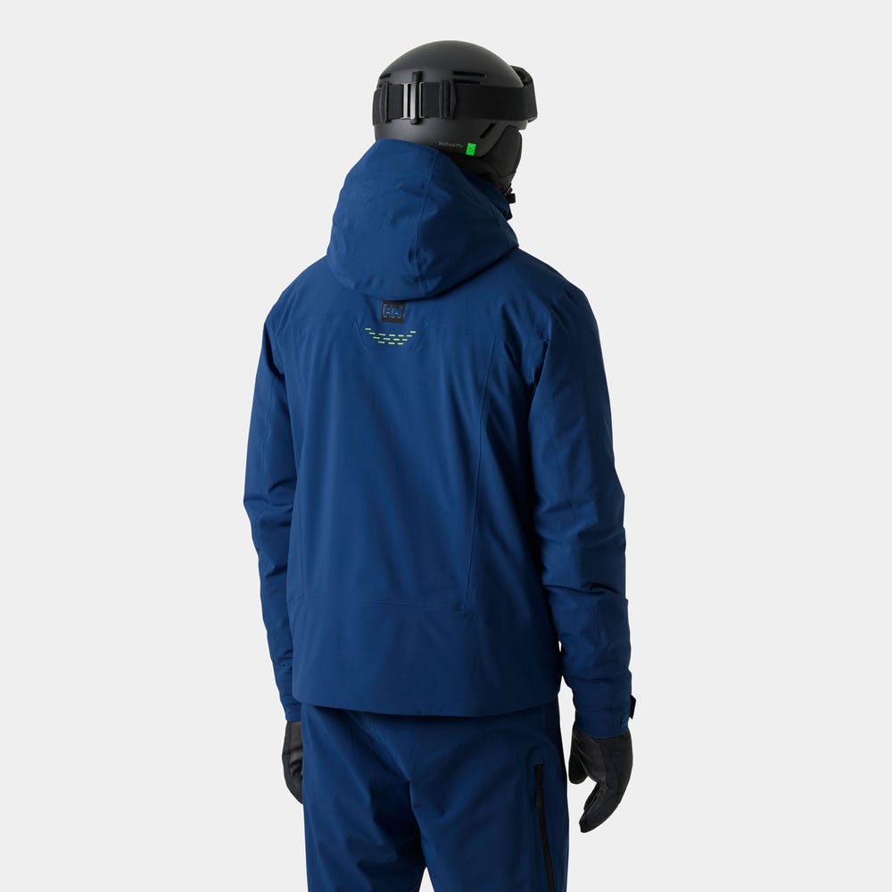 Men's Insulated Ski Jacket - Dark Blue