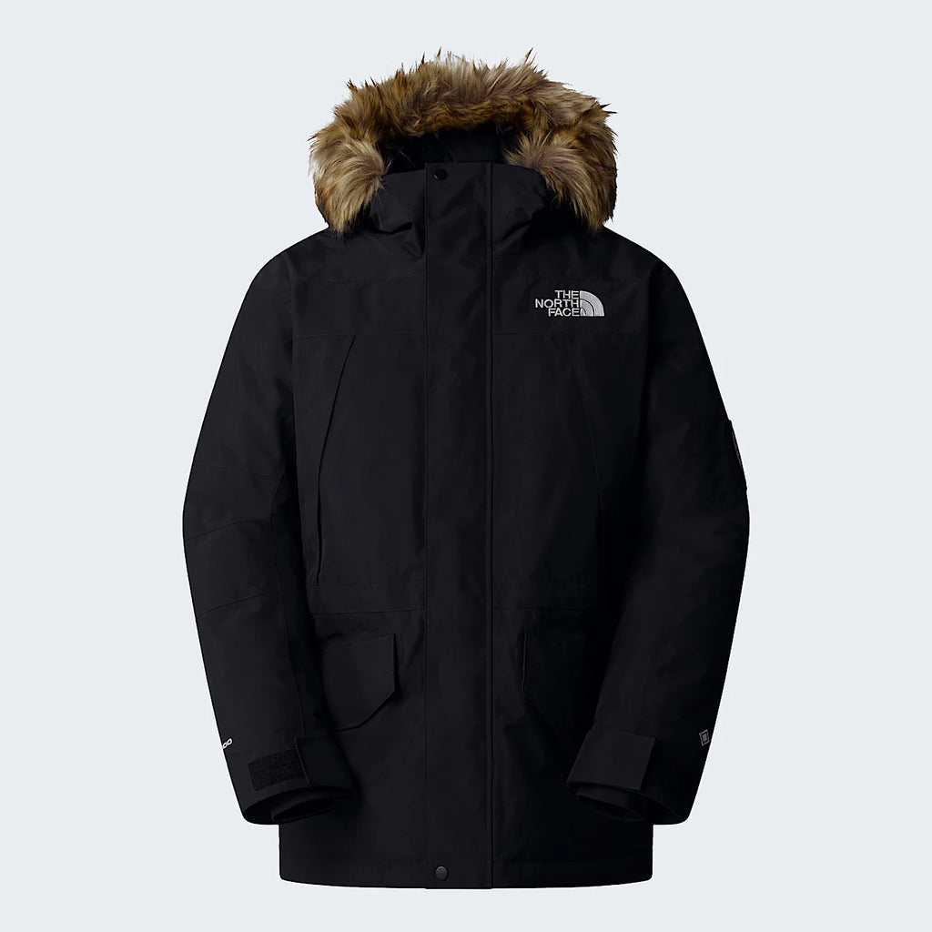 Men's Waterproof Down Parka - Black