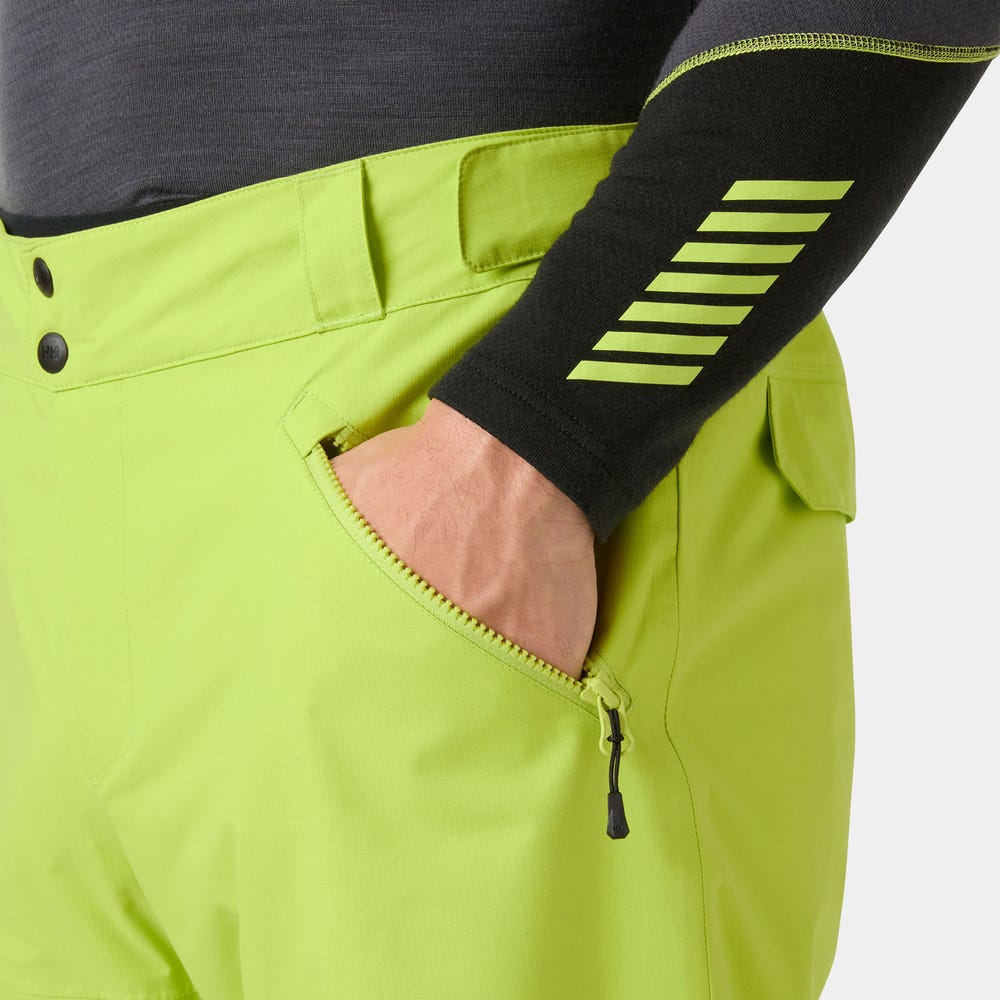 Men's Insulated Cargo Ski Pants - Violet