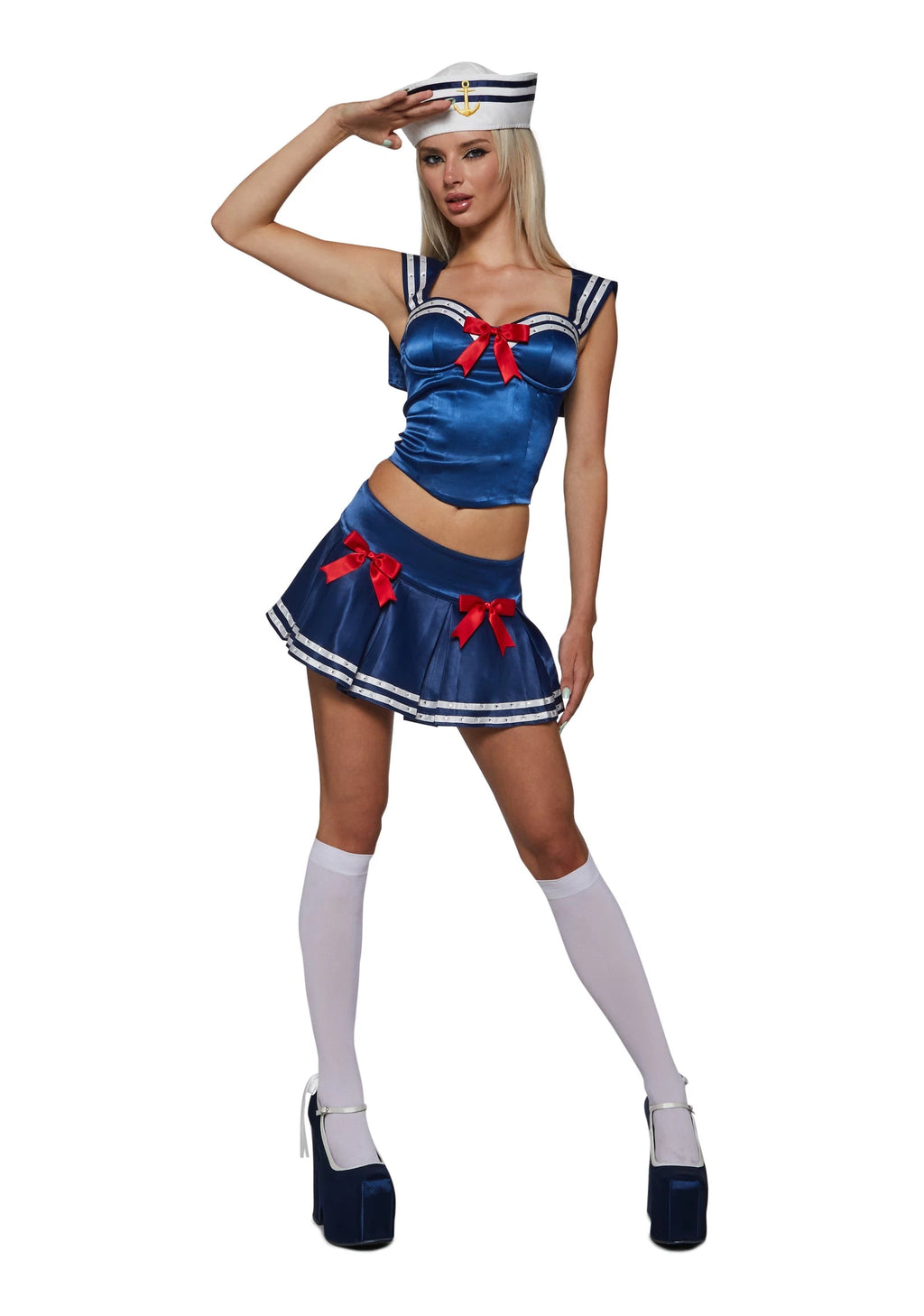 Blue Sailor Costume Set