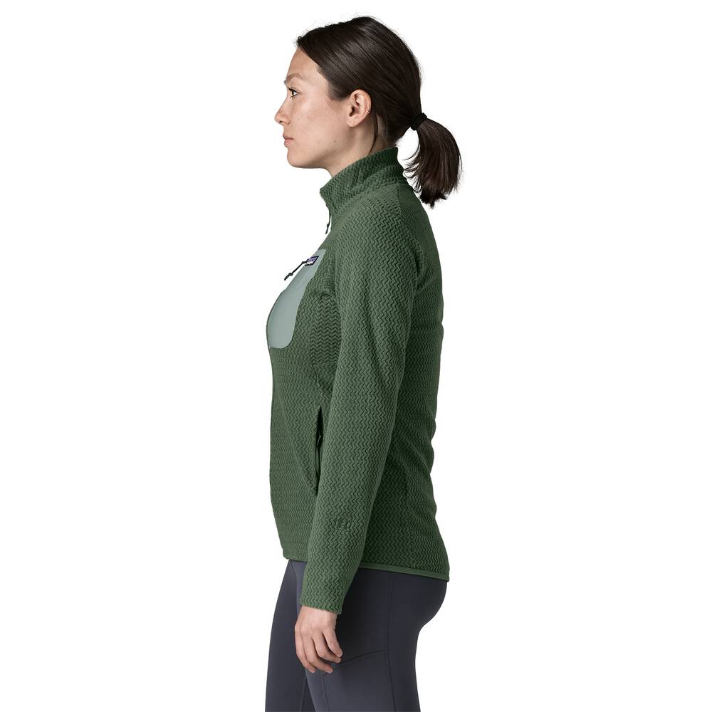 Women's Breathable Technical Fleece Jacket - Black