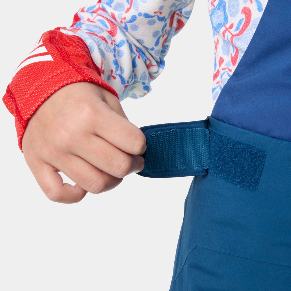 Girls' Insulated Ski Bib Pants - Blue