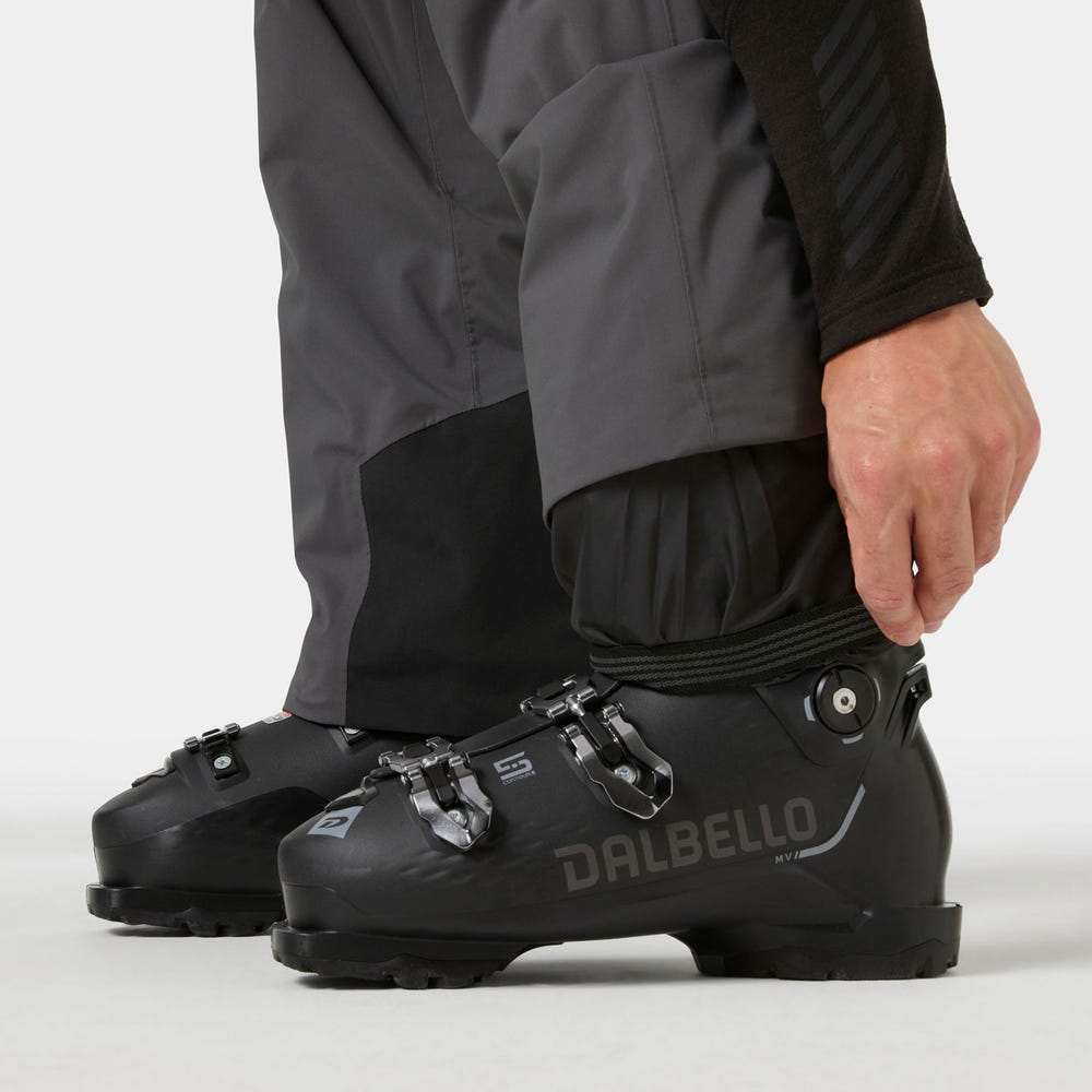 Men's Insulated Ski Pants - Gray Green