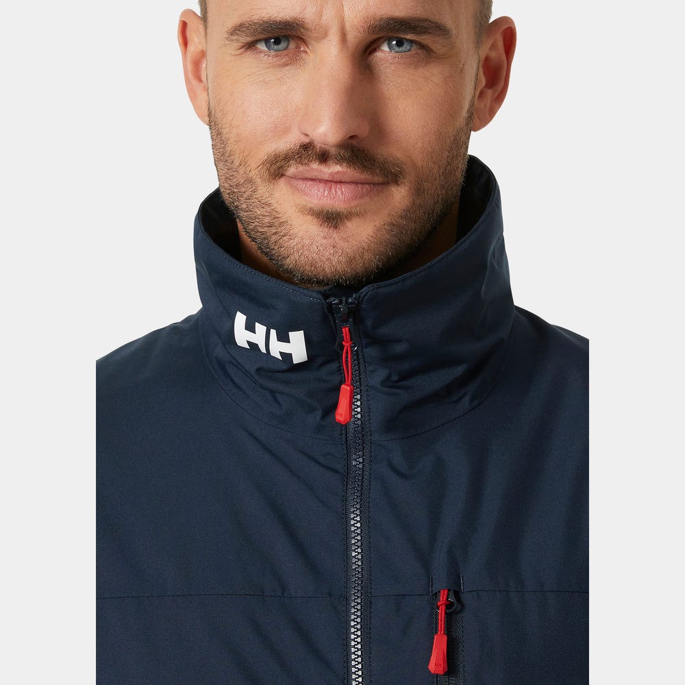 Men's Fleece-Lined Sailing Jacket - White