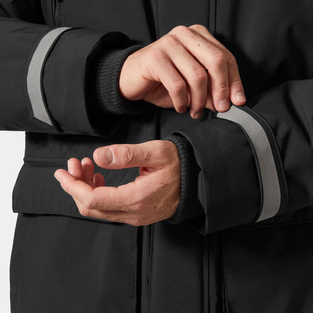 Men's Insulated Waterproof Parka - Gray Green