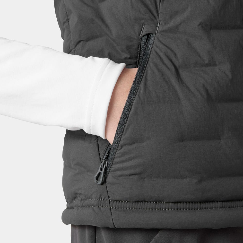 Women's Stretch Insulated Vest - Gray