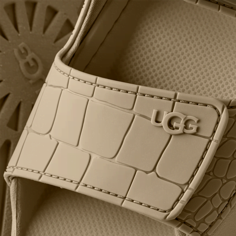 Women's Embossed Platform Sandal