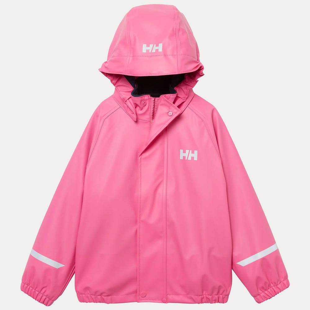 Kids' Fleece-Lined Rain Set - Cranberry