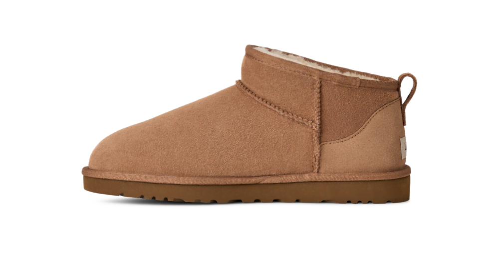 Men's Low Shaft Sheepskin Boot - Dark Grey