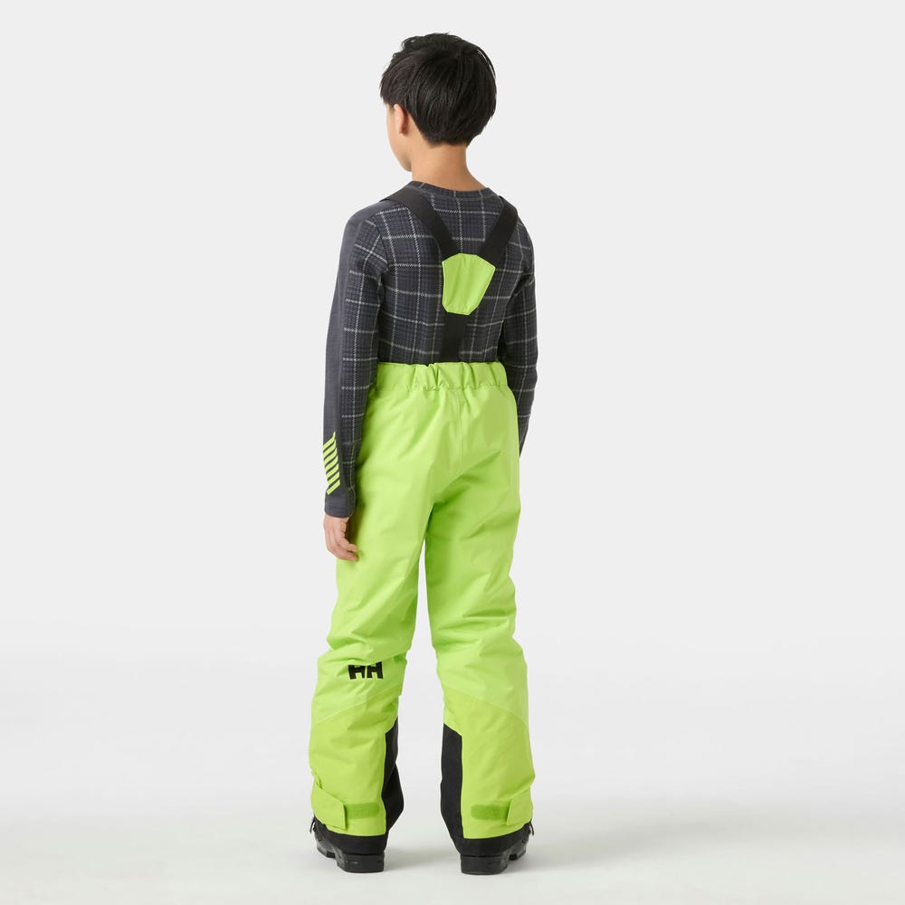 Juniors' Insulated Ski Bib Pants - Black